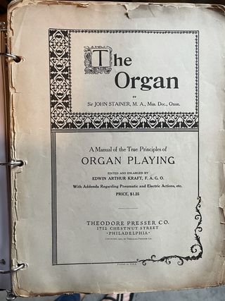 The book from which Dr. Schnaible taught me.